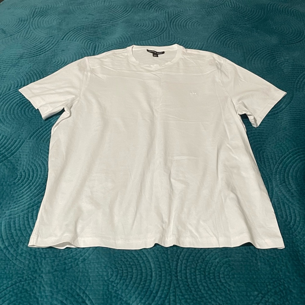 Michael Kors White Short Sleeve Tee- XL